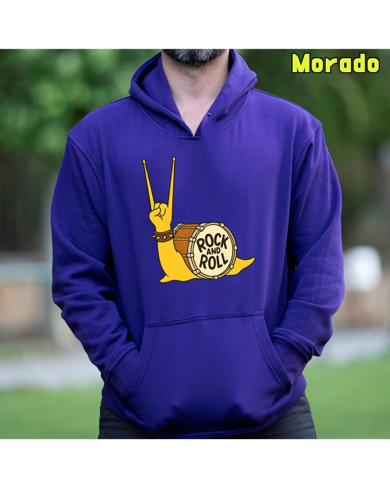 CaraRock - Sudadera Hombre Con Capucha