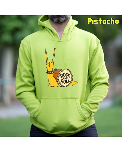 CaraRock - Sudadera Hombre Con Capucha