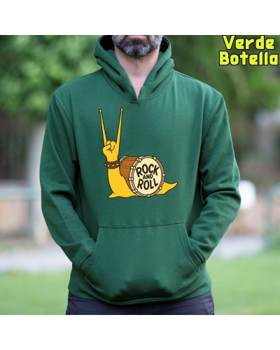 CaraRock - Sudadera Hombre Con Capucha