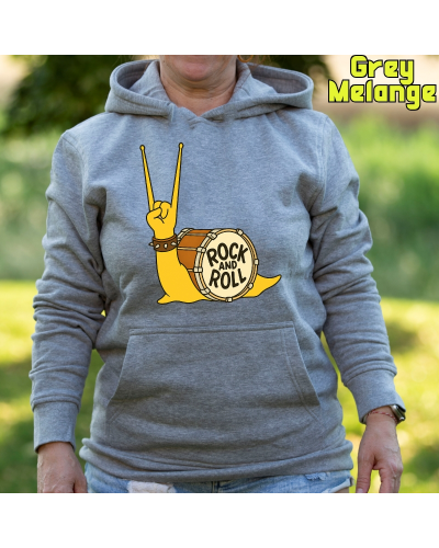 Sudadera mujer con capucha CaraRock
