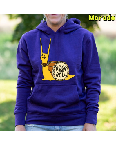 Sudadera mujer con capucha CaraRock