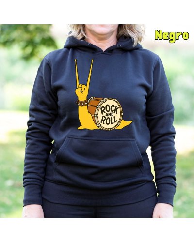 Sudadera mujer con capucha CaraRock