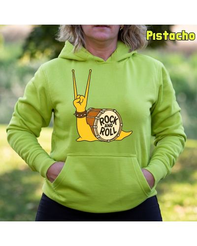 Sudadera mujer con capucha CaraRock