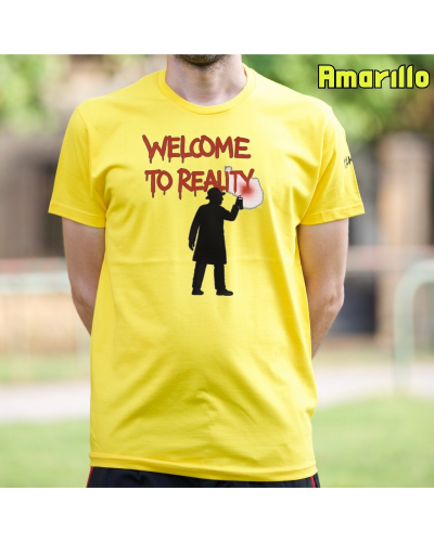 Camiseta hombre manga corta - Welcome To Reality