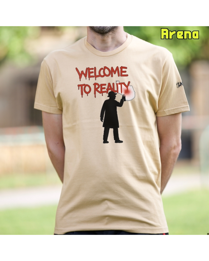 Camiseta hombre manga corta - Welcome To Reality