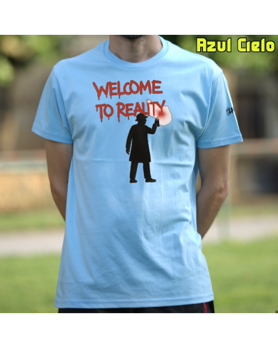 Camiseta hombre manga corta - Welcome To Reality