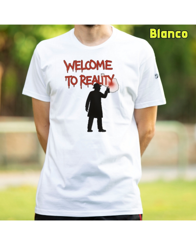 Camiseta hombre manga corta - Welcome To Reality