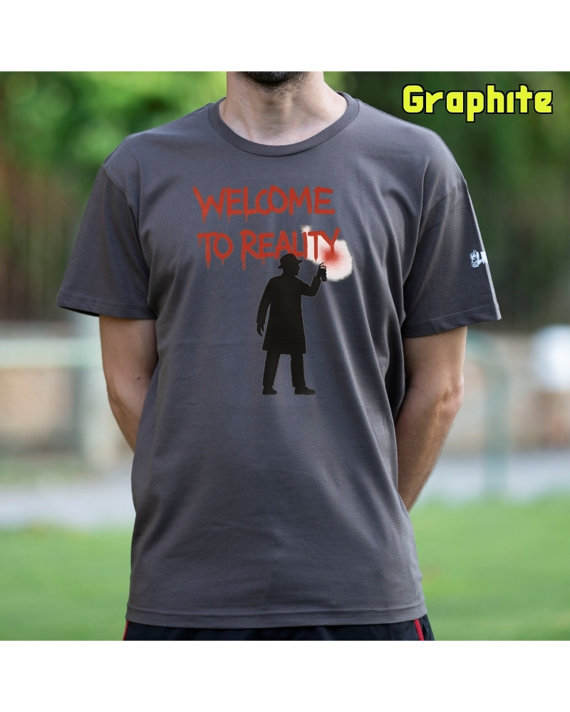 Camiseta hombre manga corta - Welcome To Reality