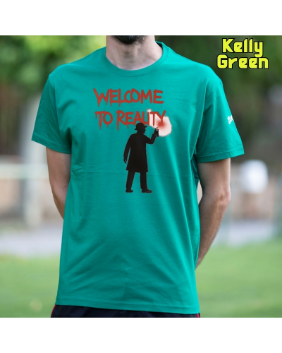Camiseta hombre manga corta - Welcome To Reality