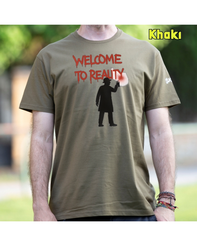 Camiseta hombre manga corta - Welcome To Reality