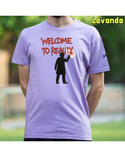 Camiseta hombre manga corta - Welcome To Reality