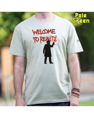 Camiseta hombre manga corta - Welcome To Reality