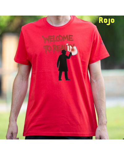 Camiseta hombre manga corta - Welcome To Reality