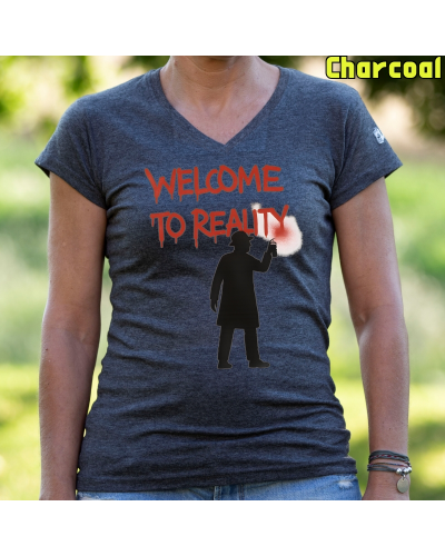 Camiseta Mujer Manga Corta - Welcome To Reality