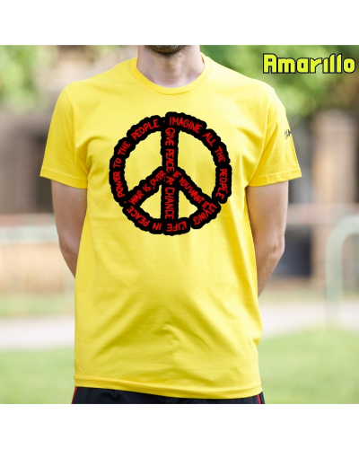 Camiseta hombre manga corta - Imagine All