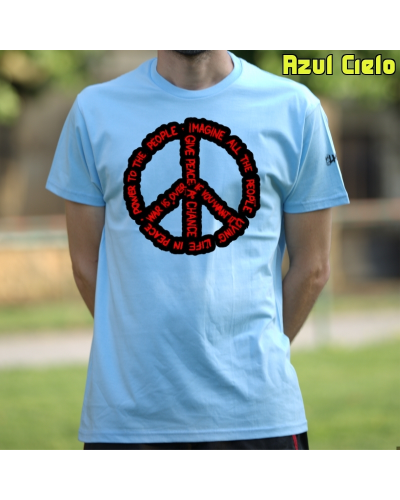 Camiseta hombre manga corta - Imagine All