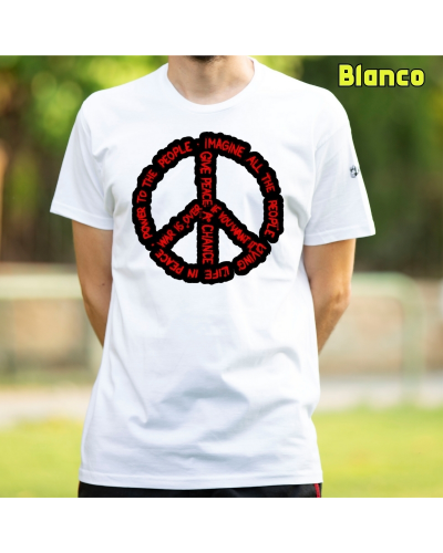 Camiseta hombre manga corta - Imagine All