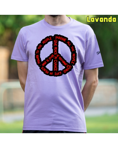 Camiseta hombre manga corta - Imagine All
