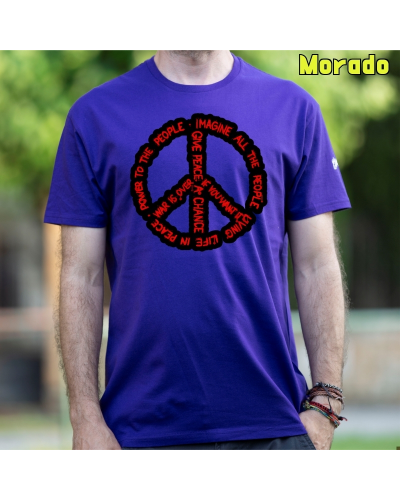 Camiseta hombre manga corta - Imagine All