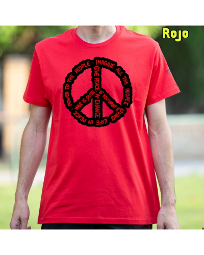 Camiseta hombre manga corta - Imagine All