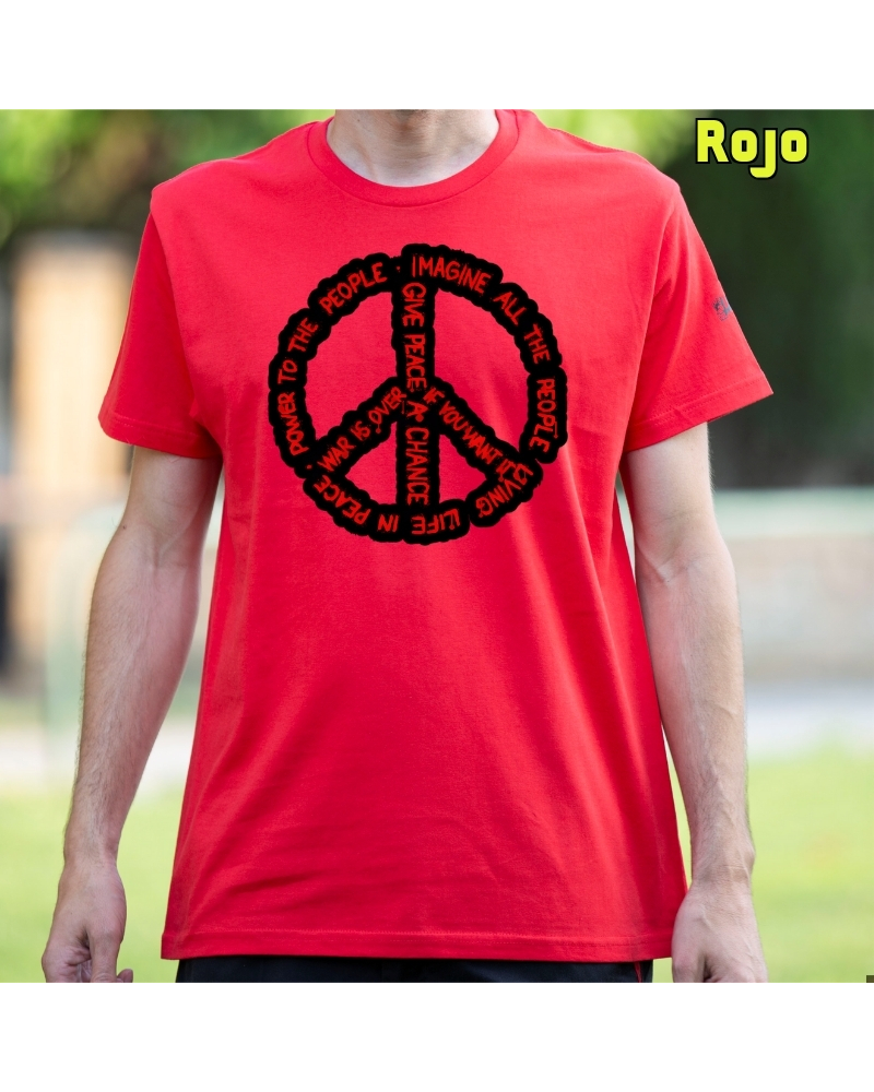 Camiseta hombre manga corta - Imagine All