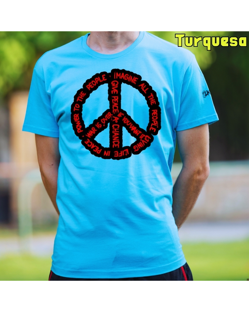 Camiseta hombre manga corta - Imagine All