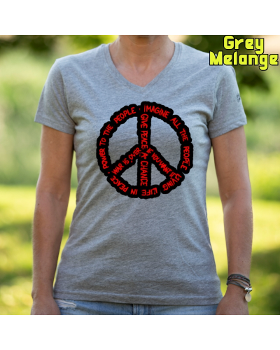 Camiseta Mujer Manga Corta - Imagine All