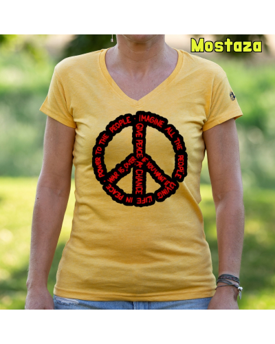 Camiseta Mujer Manga Corta - Imagine All