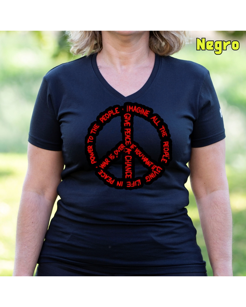 Camiseta Mujer Manga Corta - Imagine All