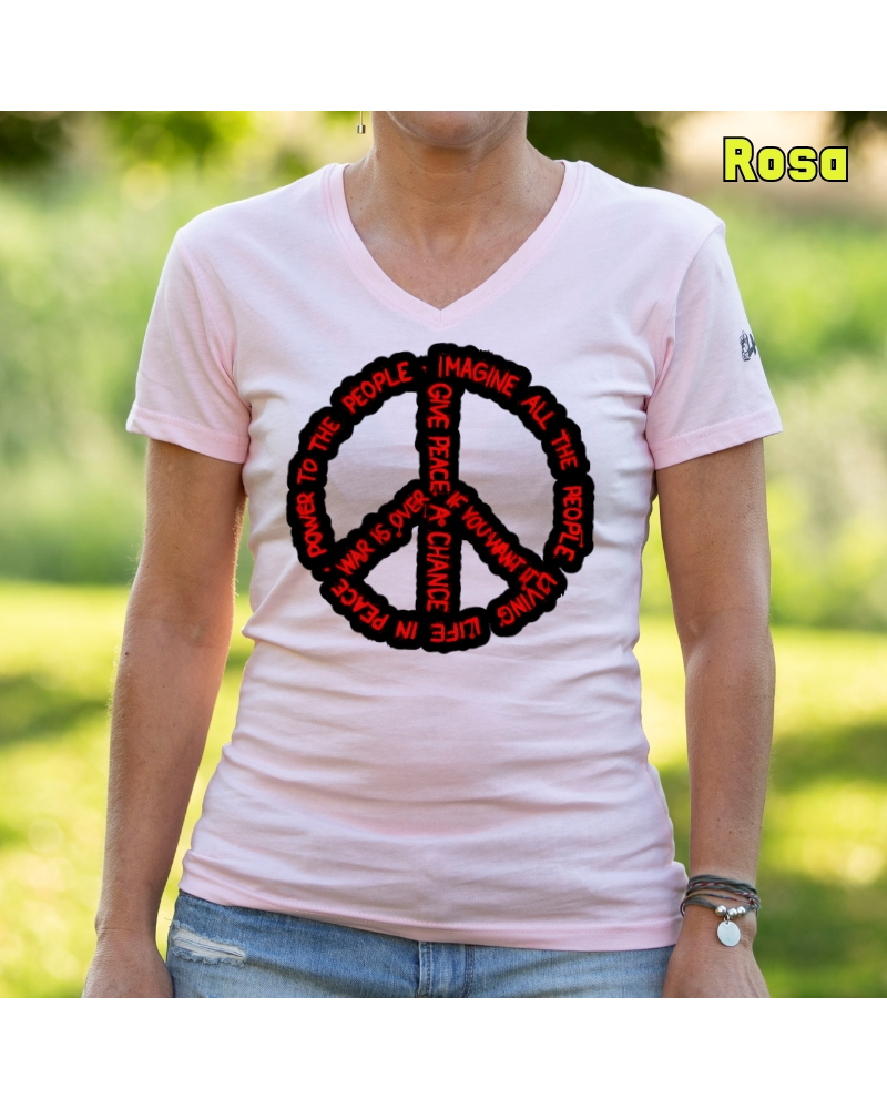 Camiseta Mujer Manga Corta - Imagine All