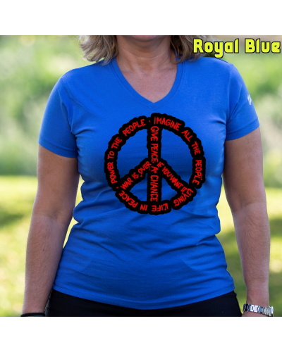 Camiseta Mujer Manga Corta - Imagine All