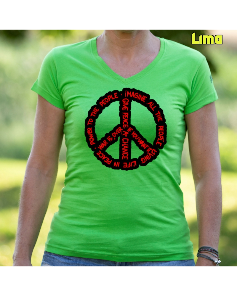 Camiseta Mujer Manga Corta - Imagine All