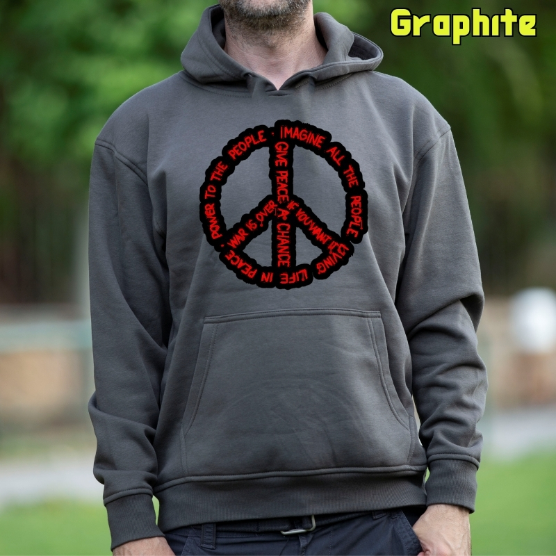 Imagine All - Sudadera hombre con capucha