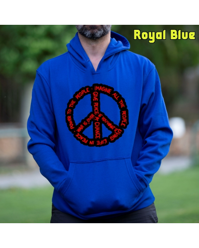 Sudadera hombre con capucha Imagine All