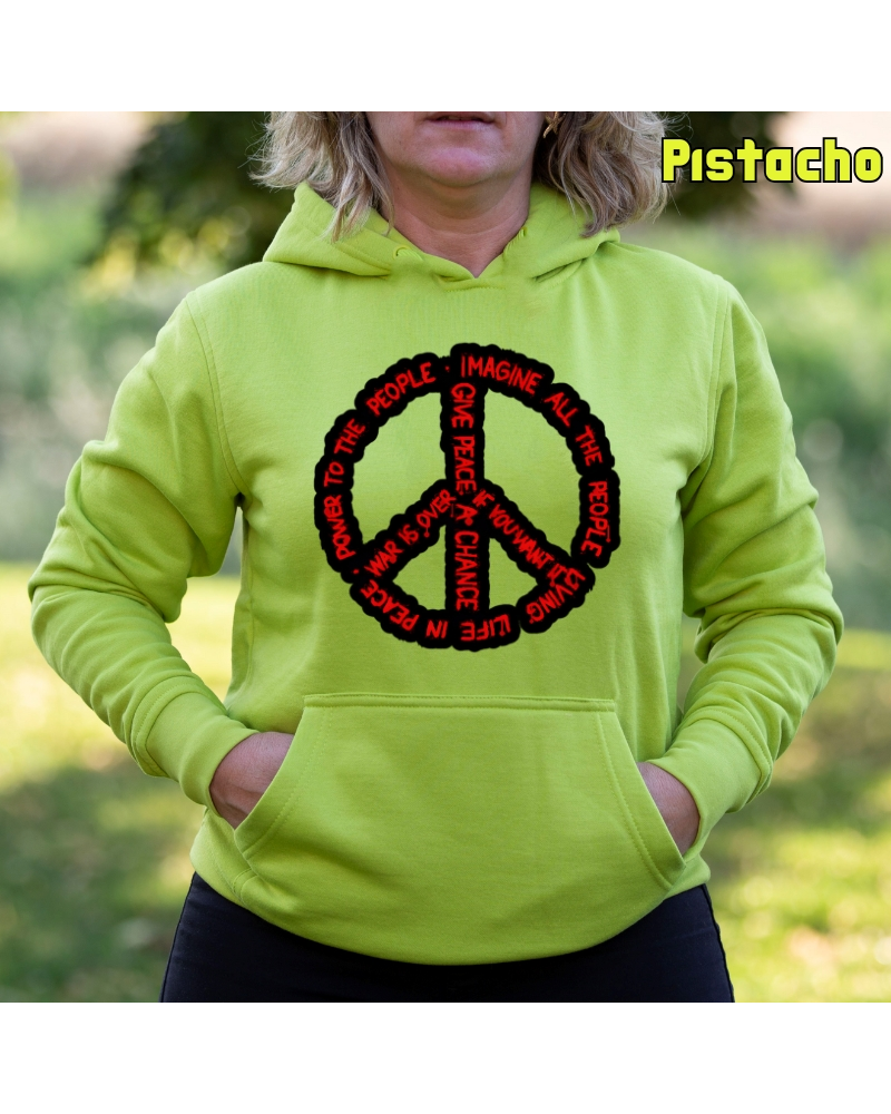 Sudadera mujer con capucha Imagine All