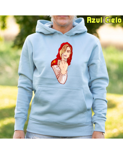 Kaperucita Red - Sudadera Mujer Con Capucha