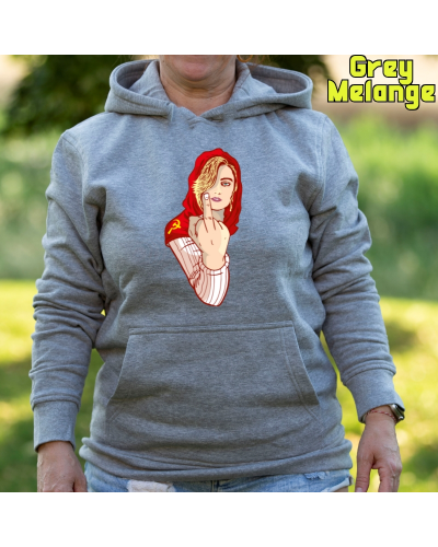 Kaperucita Red - Sudadera Mujer Con Capucha