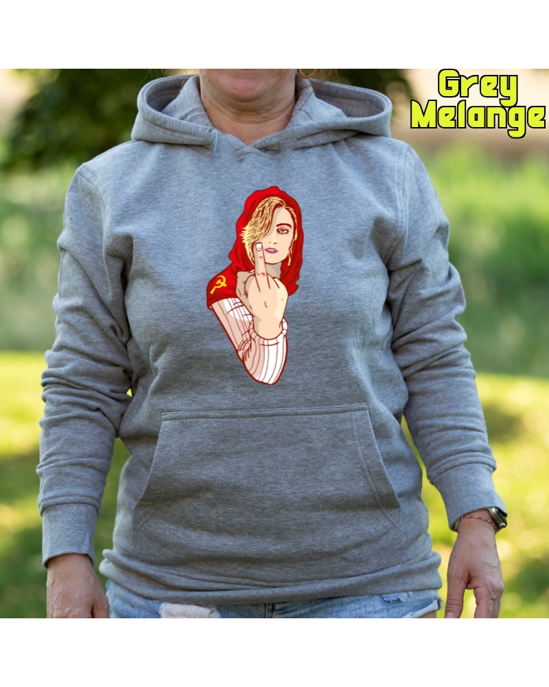 Kaperucita Red - Sudadera Mujer Con Capucha