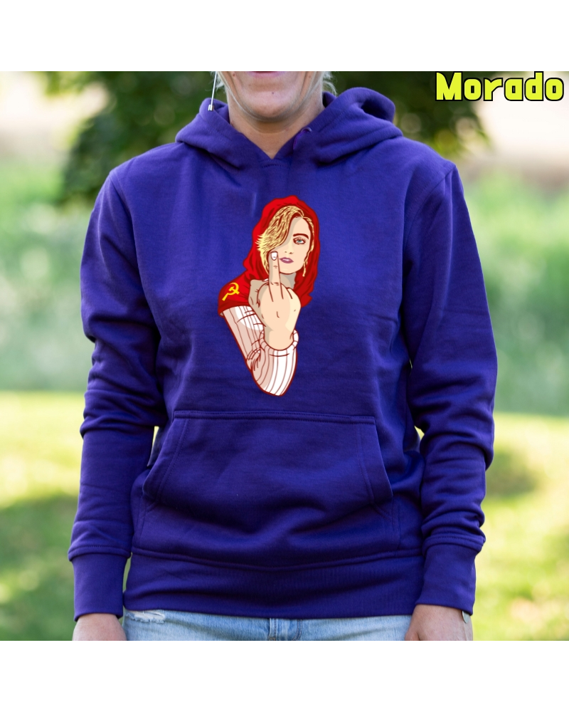 Sudadera Capucha Mujer - Kaperucita Red