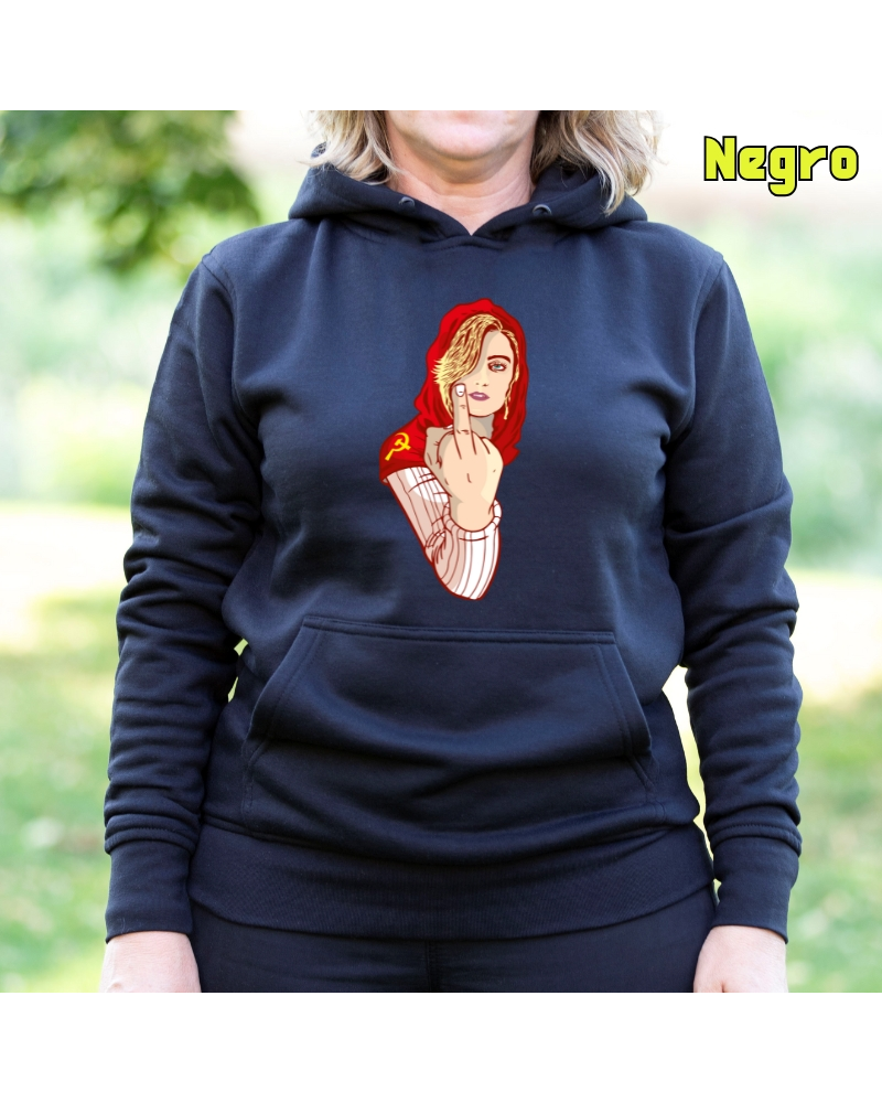 Sudadera Capucha Mujer - Kaperucita Red
