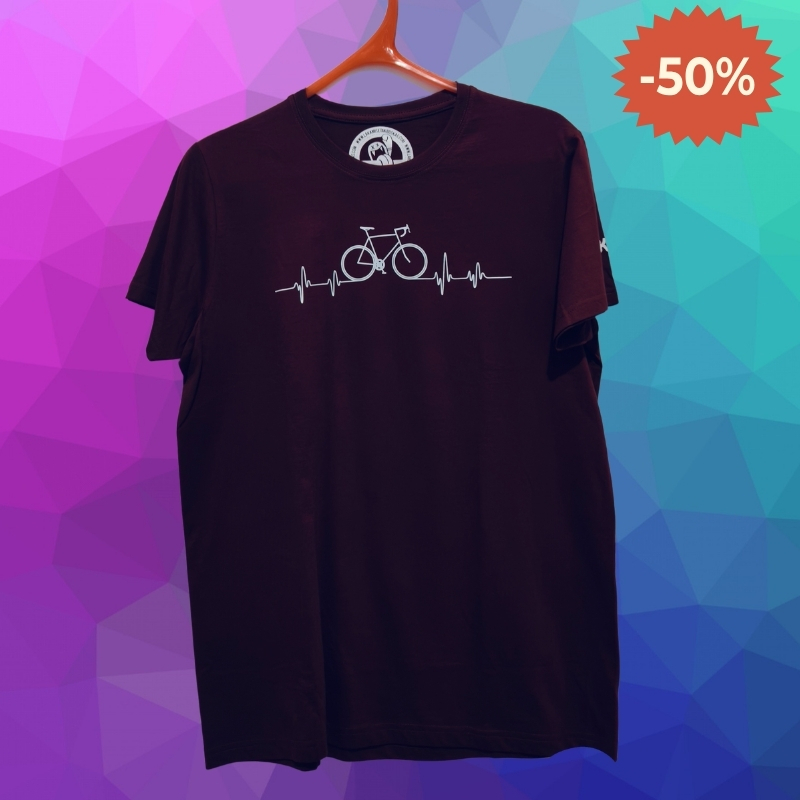 Camiseta Hombre Manga Corta BICI LATIDO