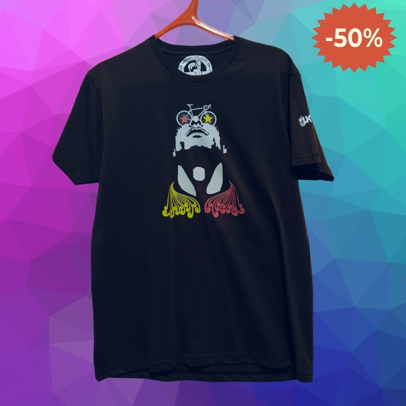 Camiseta Hombre Manga Corta BIKE GLASSES