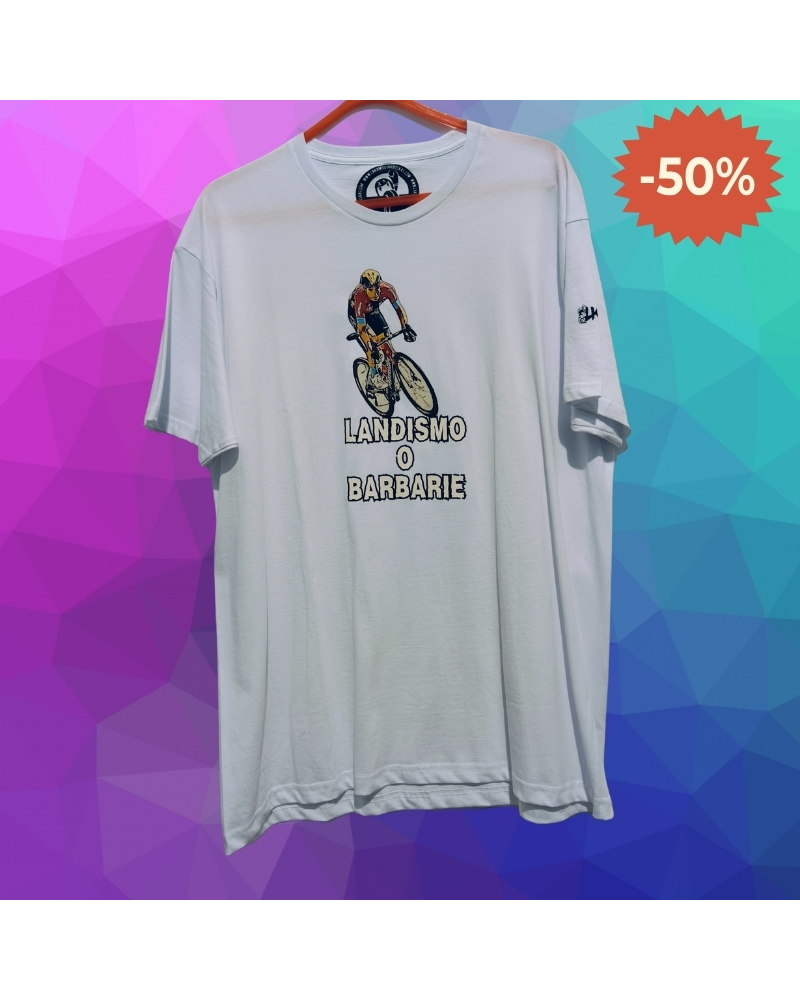 Camiseta Hombre Manga Corta LANDISMO O BARBARIE