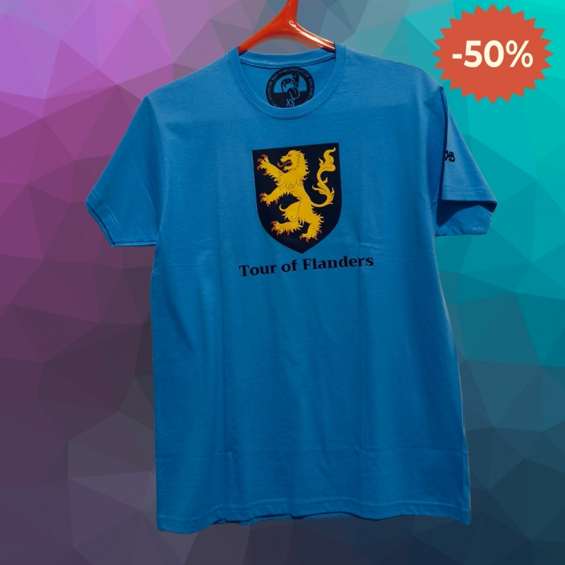 Camiseta Hombre Manga Corta TOUR OF FLANDERS