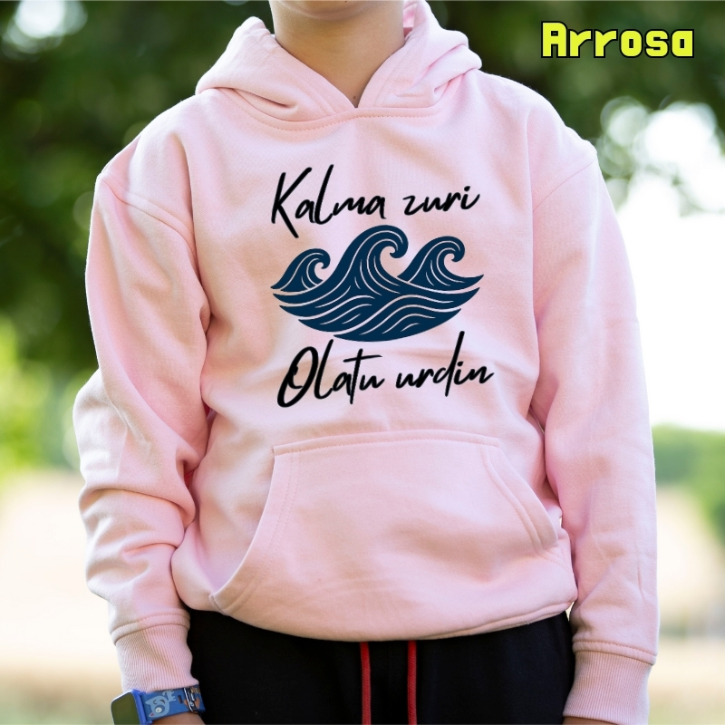 Haurren jertsea kaputxarekin - Kalma Zuri
