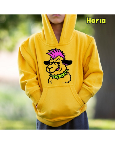 Haurren jertsea kaputxarekin – Latxa Punk