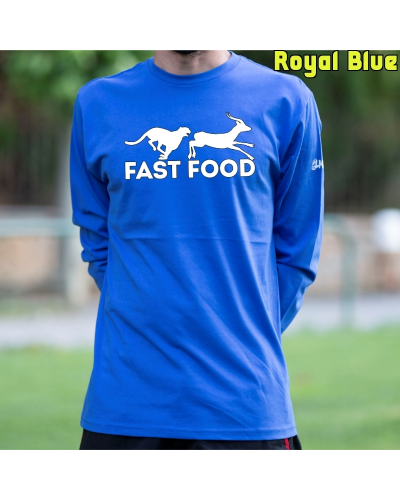 Fast Food - Camiseta Hombre Manga Larga