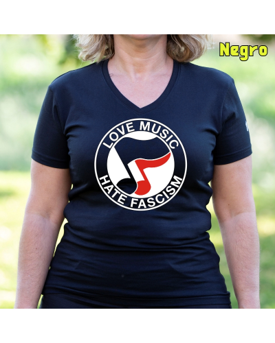 Camiseta Mujer Manga Corta - Ama La Musika