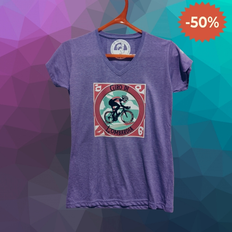 Camiseta Mujer Manga Corta GIRO DI LOMBARDIA
