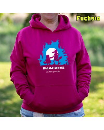 Imagine - Sudadera mujer con capucha